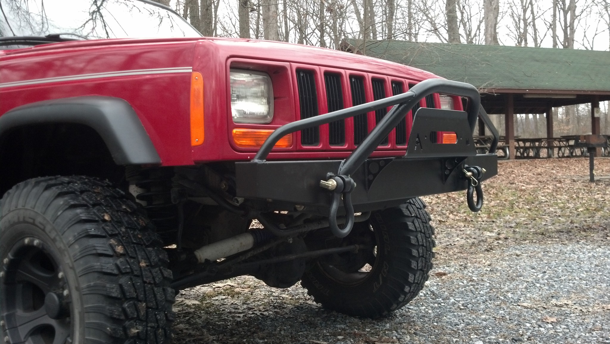 Elite PreRunner Winch Front and Rear Bumper SetJeep Cherokee XJ (8401