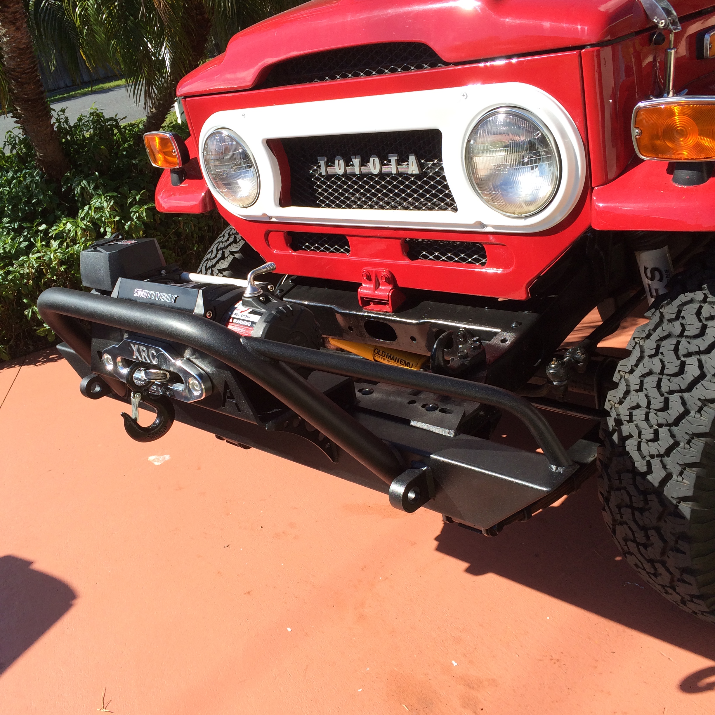 Affordable PreRunner Winch Front Bumper Toyota FJ40 (’60’84